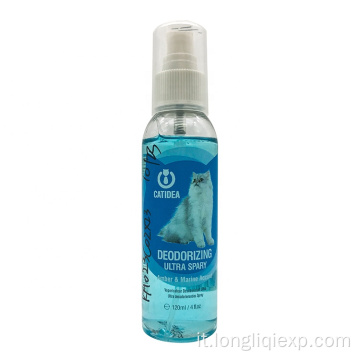 Deodorante per animali domestici spray deodorante per gatti di alta qualità da 120 ml